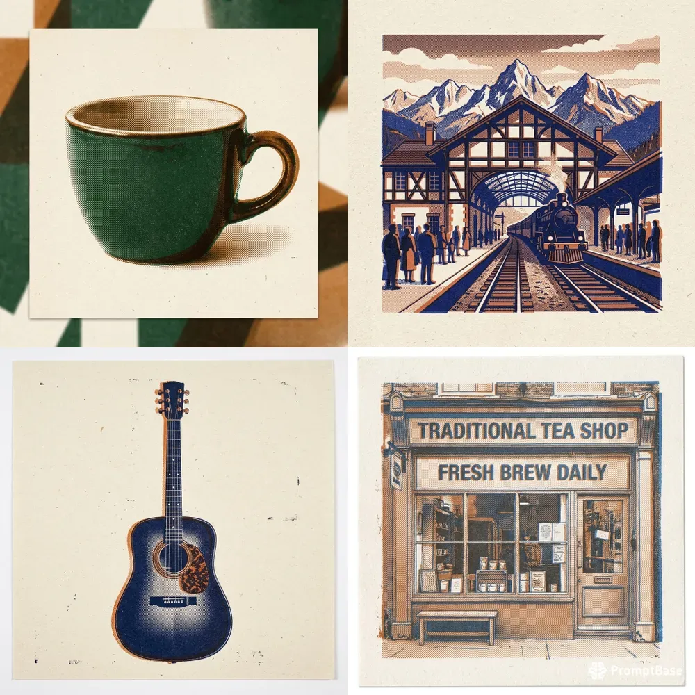 Photos To Risograph Prints