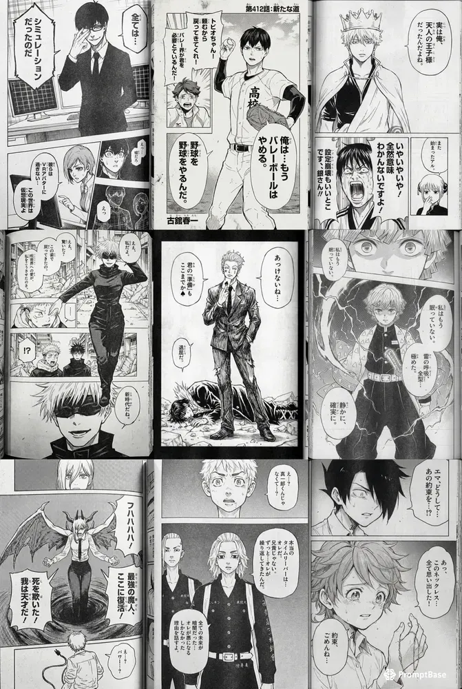 Raw Manga Page Scans