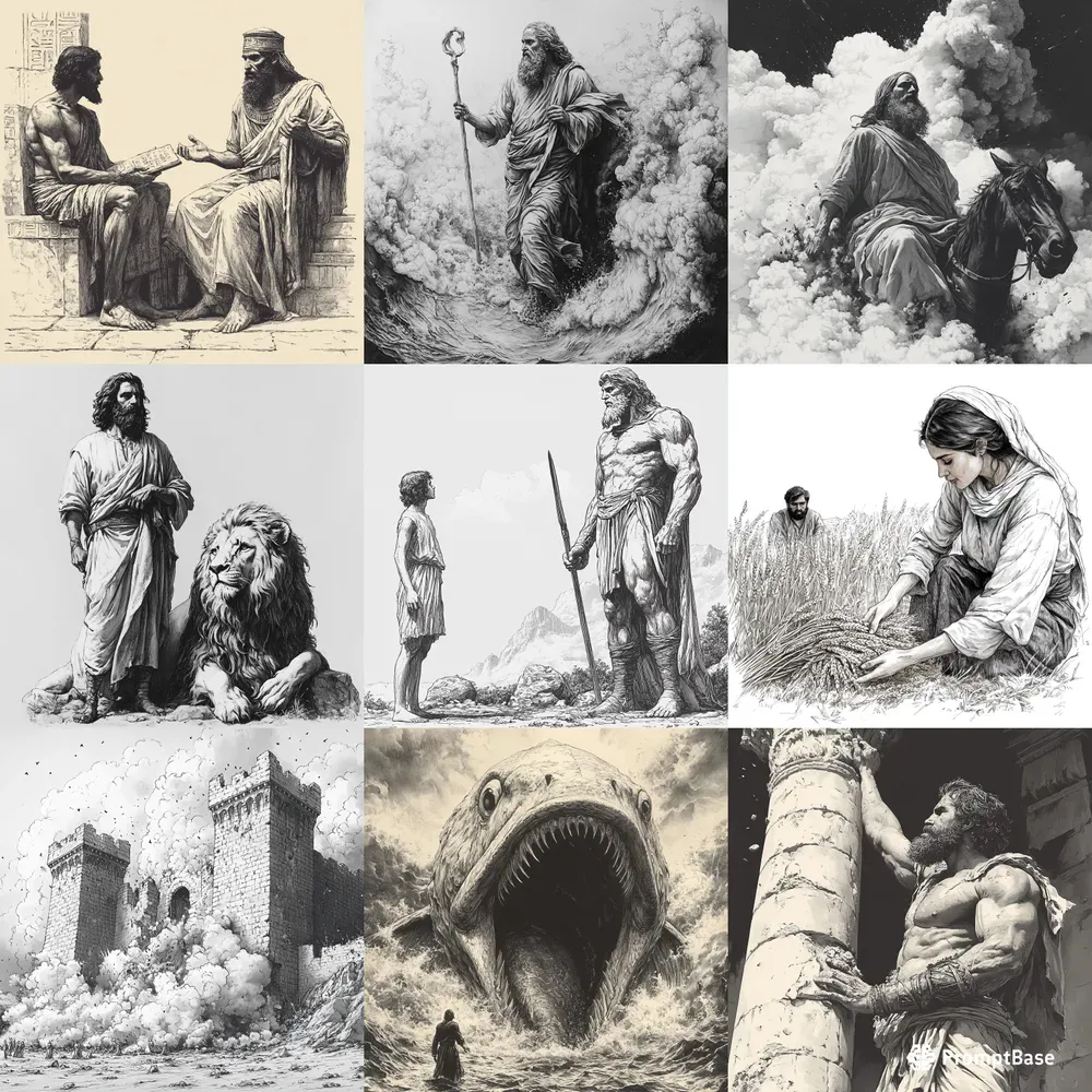 Bible Stories In Engravings