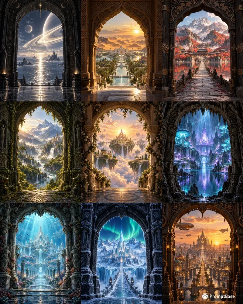 Cinematic Archway Vistas