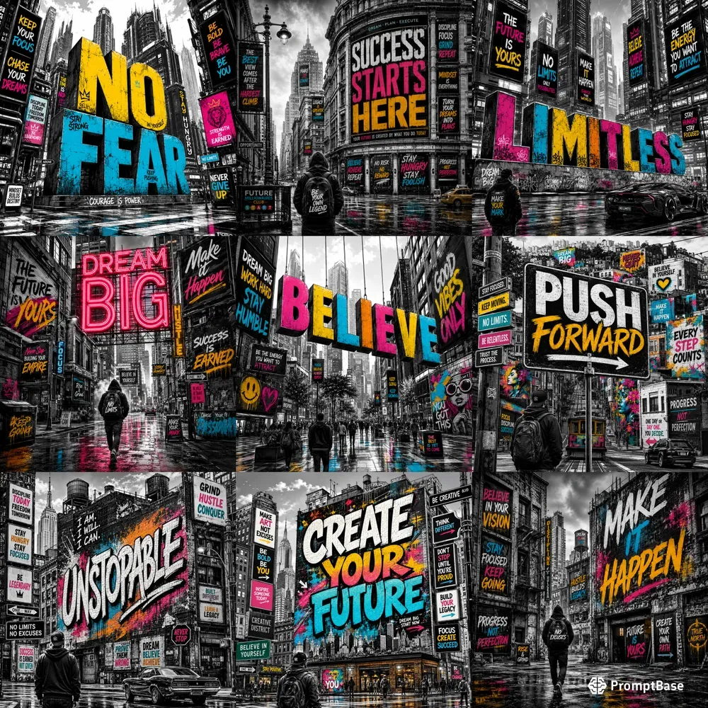 Urban Motivation Street Art