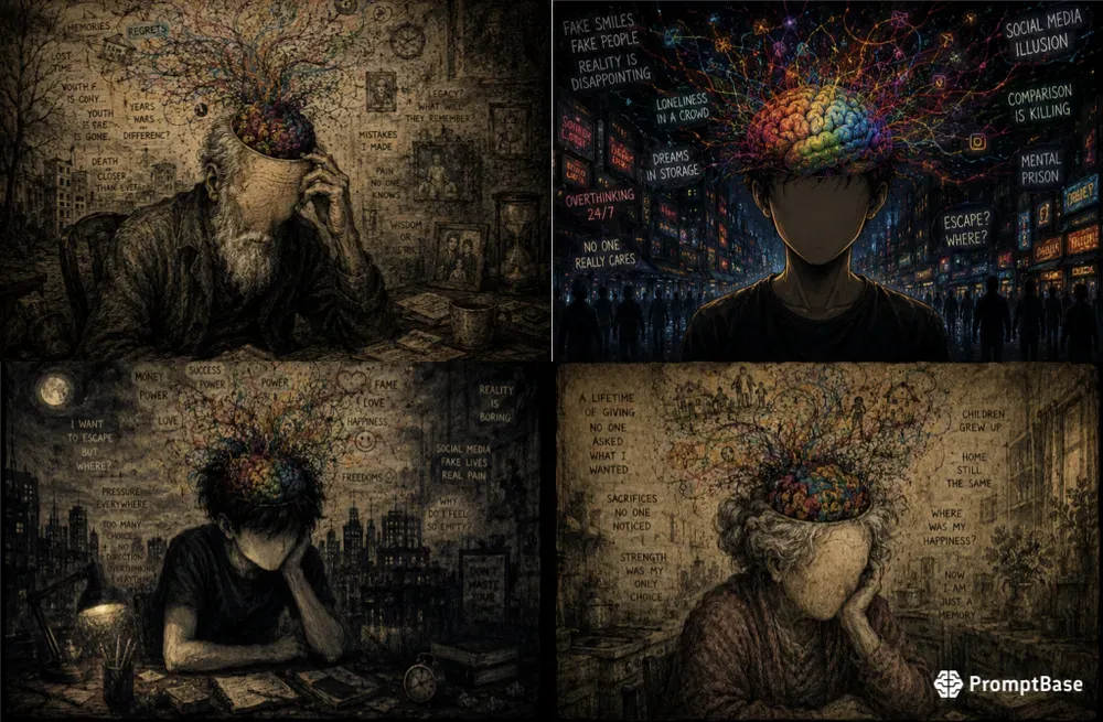 One Brain Thousands Thoughts