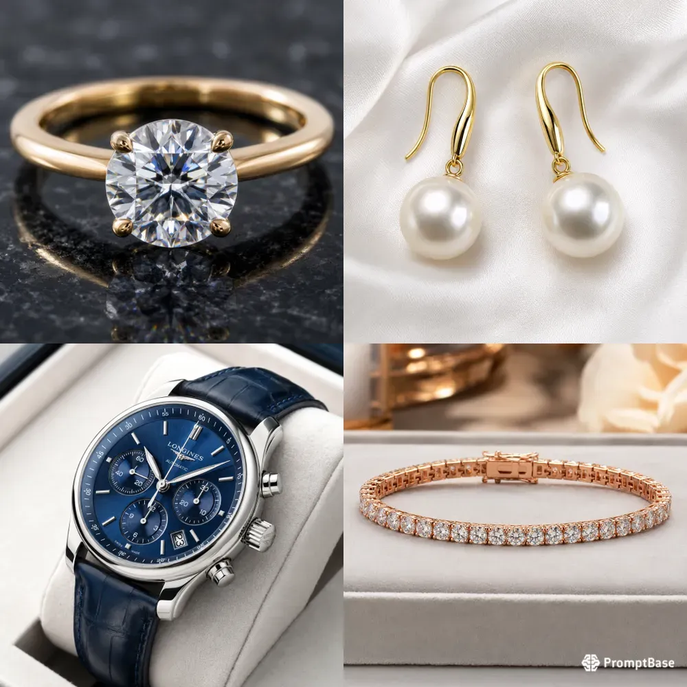 Watch Jewelry Product Shots