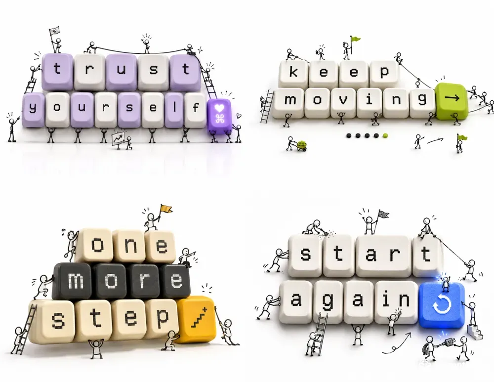 Keyboard Quote Posters