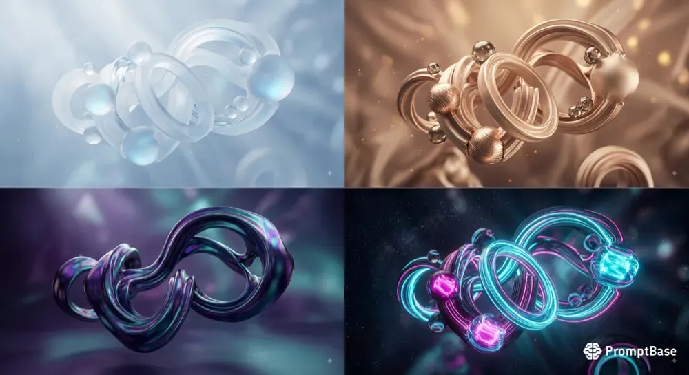 Professional Abstract 3D Backgrounds