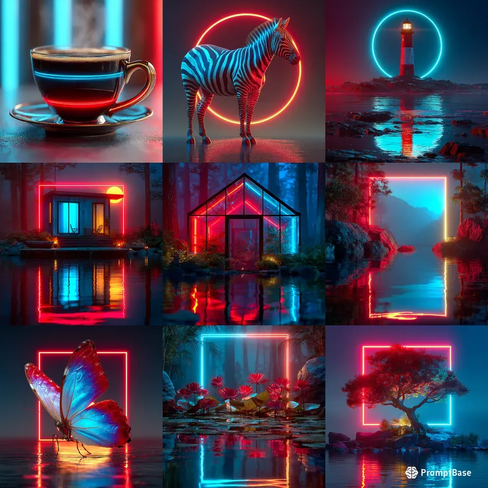 Photography Synthwave Neon Dreamy Glow