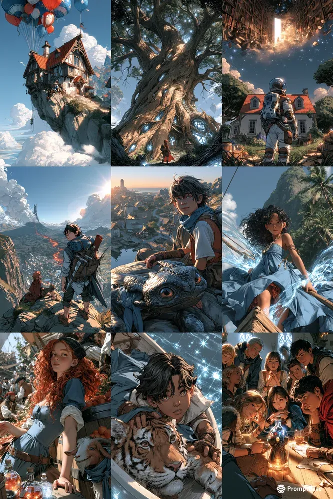 Cozy Epic Movie Storybooks