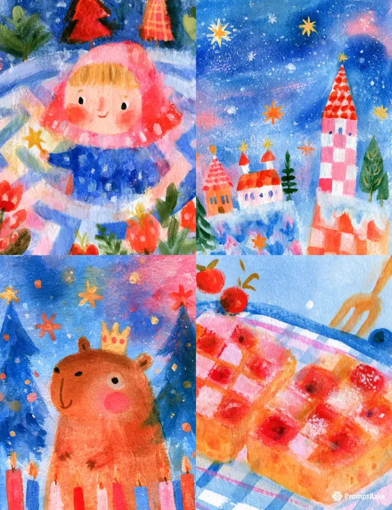Wonderland Christmas Junk Journals
