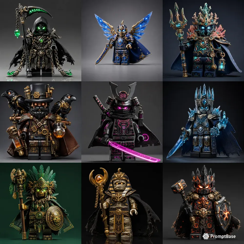 Luxury Toy Figure Renders