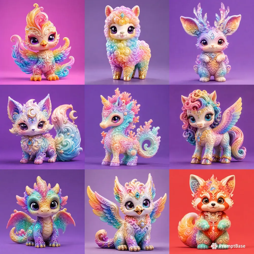 Whimsical Fantasy Creature Collections