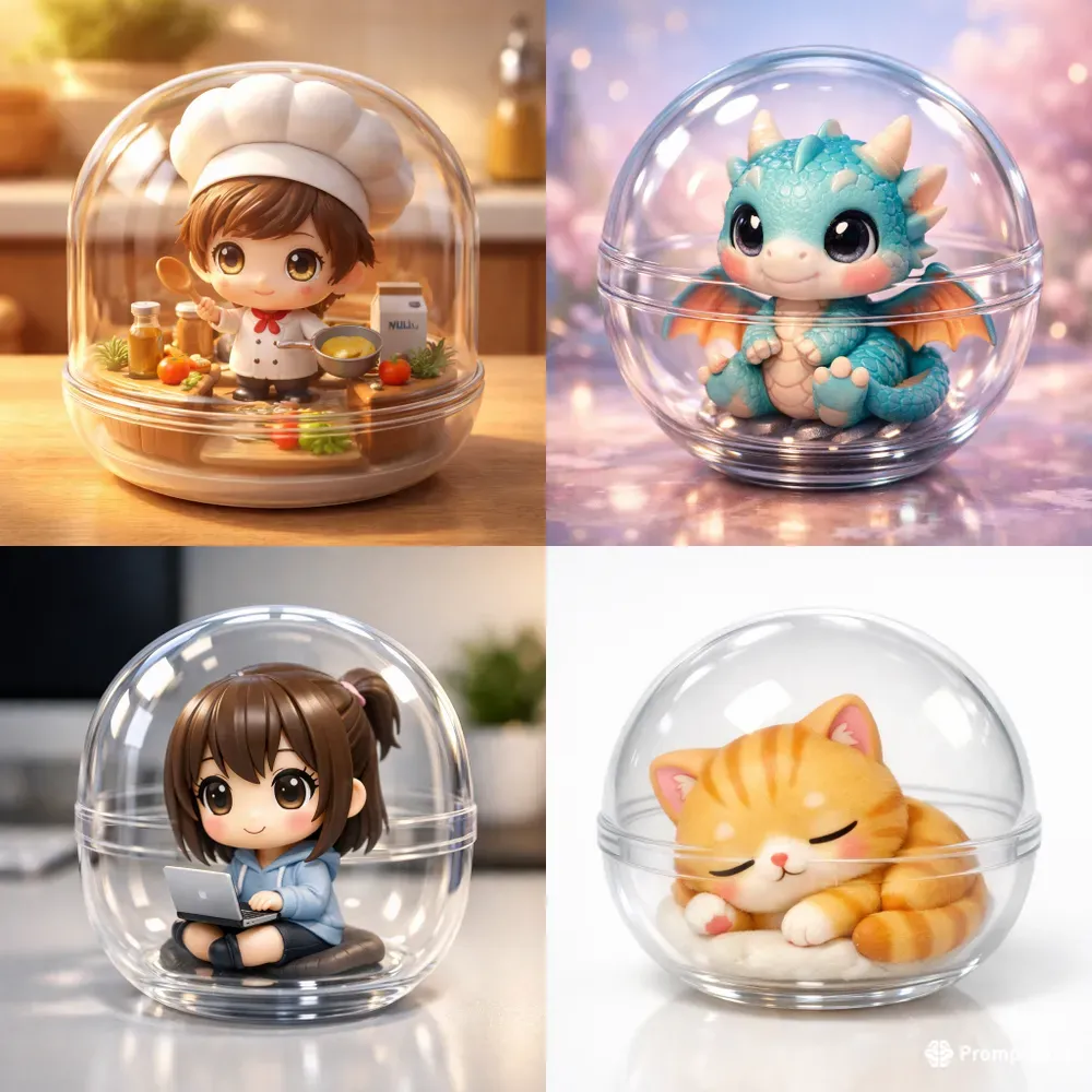 Chibi Capsule Toy Generator