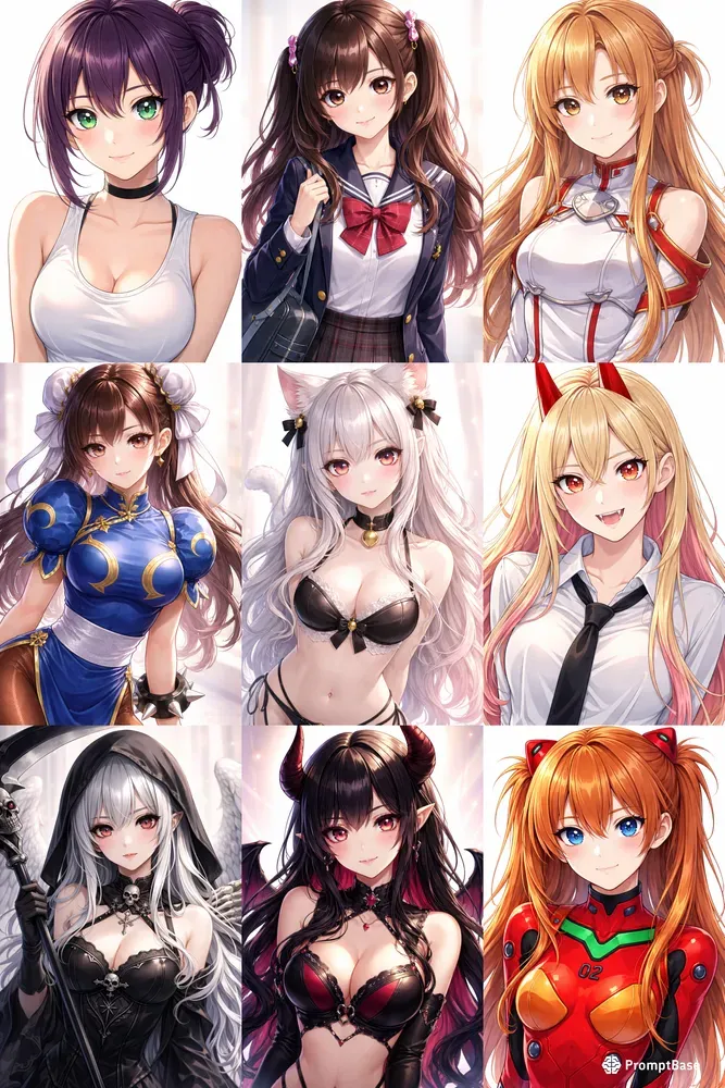 Anime Girls Anime Character Designs