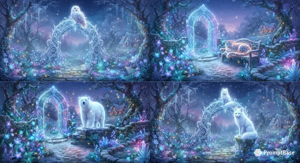 The Enchanted Winter Garden Collections