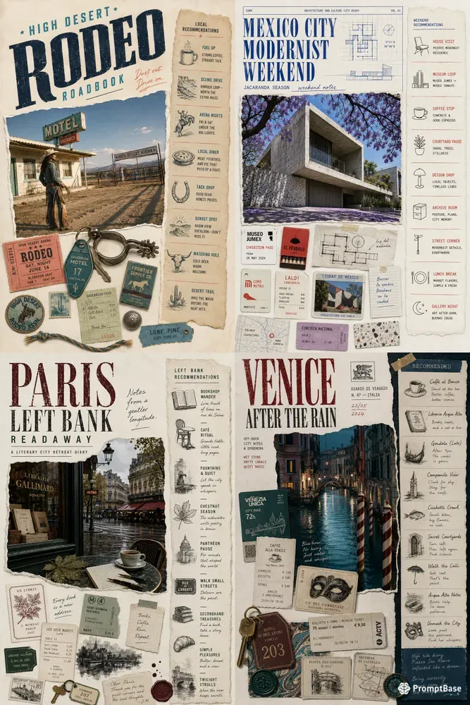 Travel Ephemera Editorial Posters