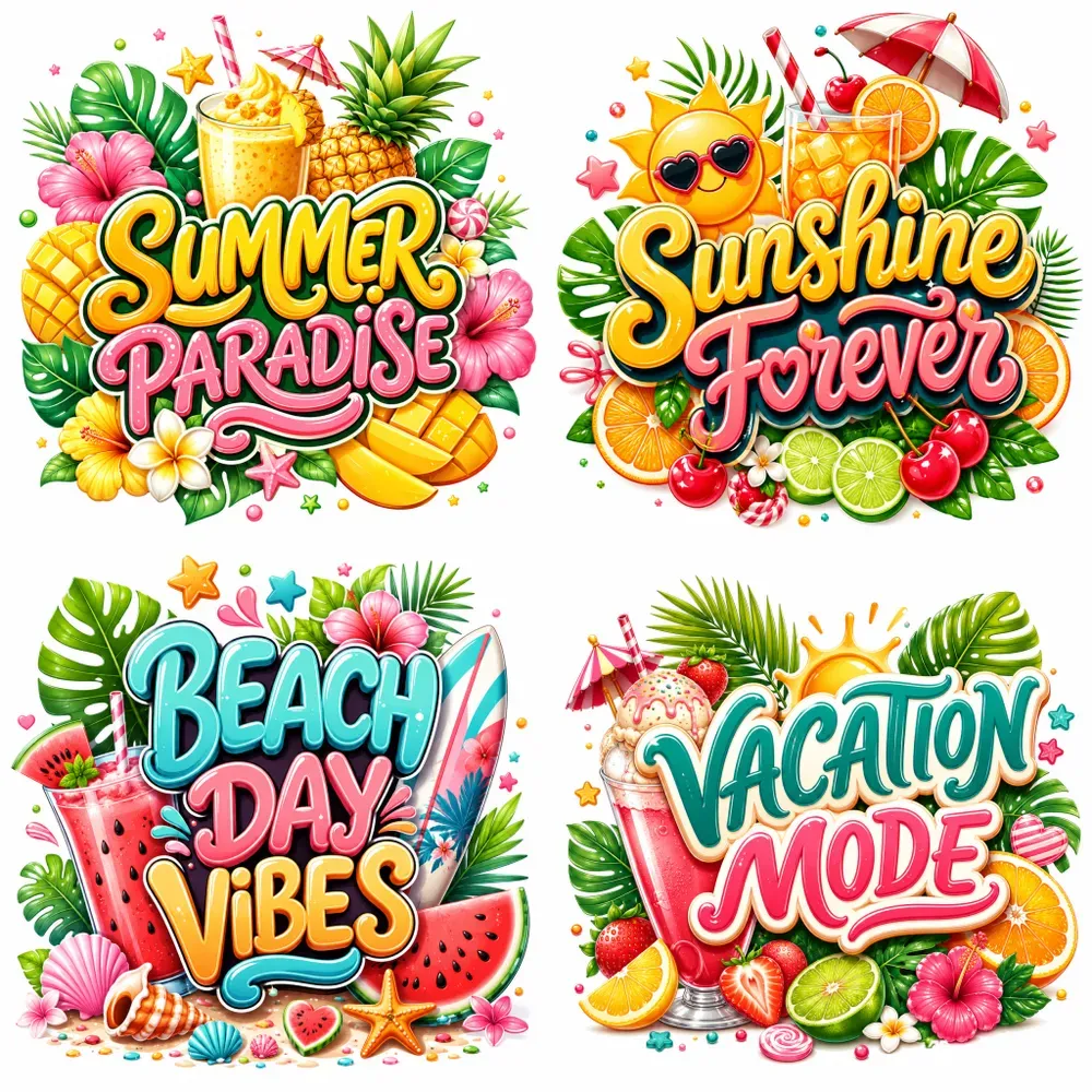 Summer Typography Packs Pro