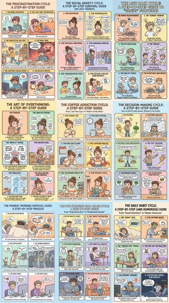 Humorous Infographic Comic Creators