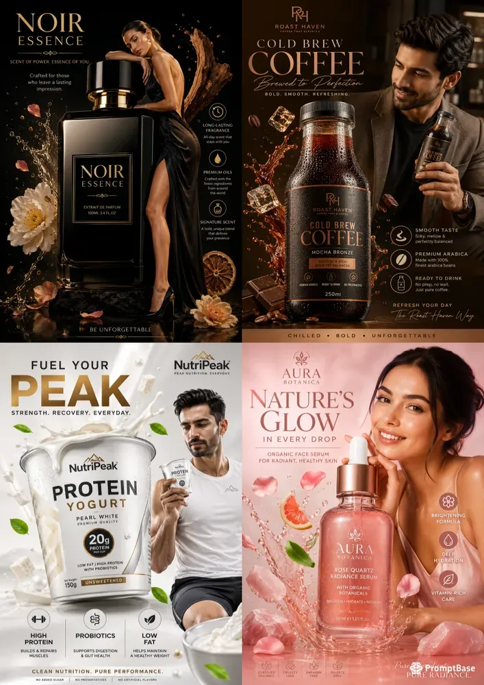 Premium Product Ads Posters