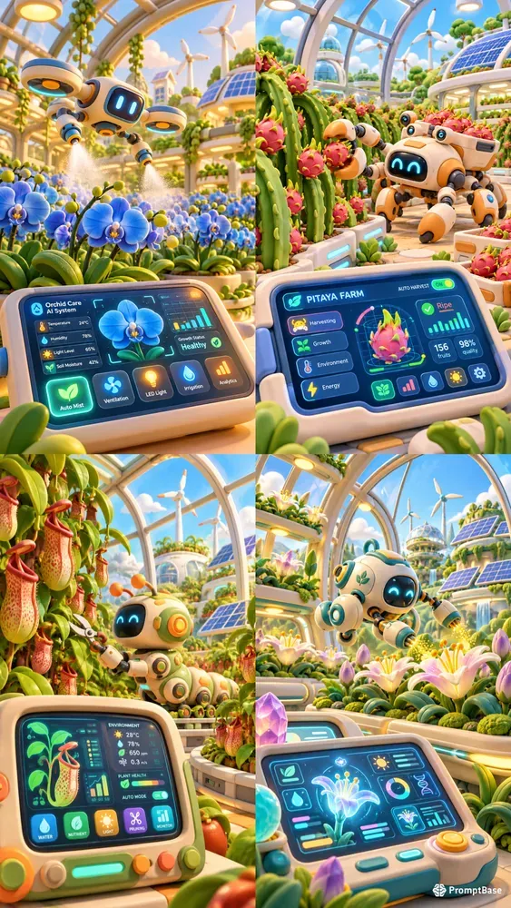 Smart Tech 3D Illustrations