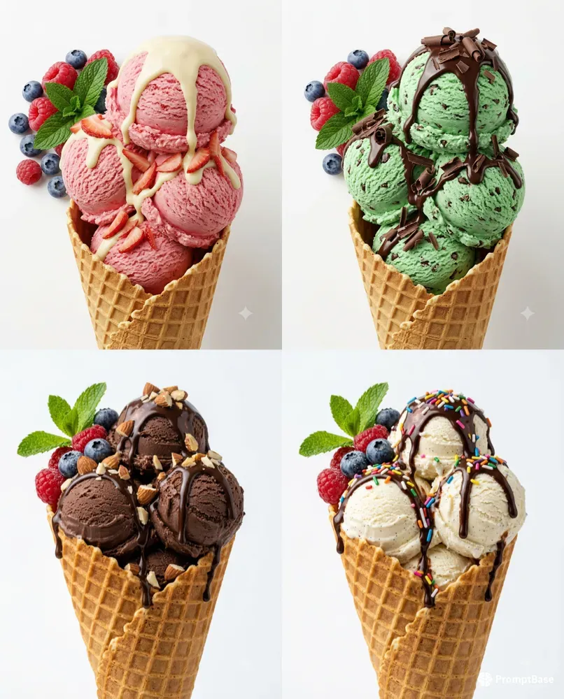 3D Commercial Style Product Shots Of Ice
