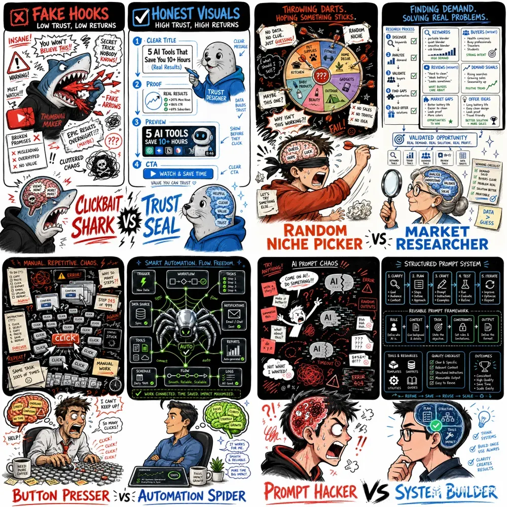 Skill Vs Poster Infographics