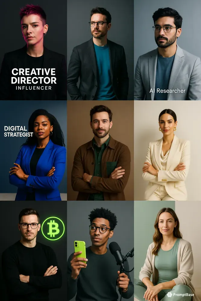 Viral Content Portraits