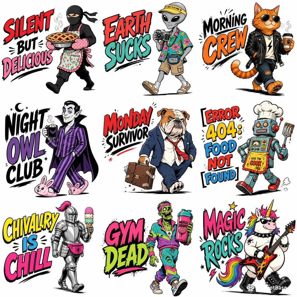 Quirky Comic Character Creators