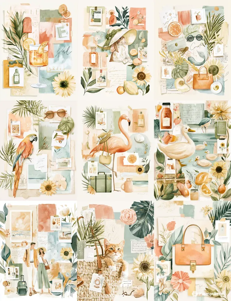 Sunny Summer Junk Journals