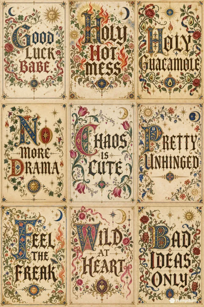 Antique Bookplate Wall Art