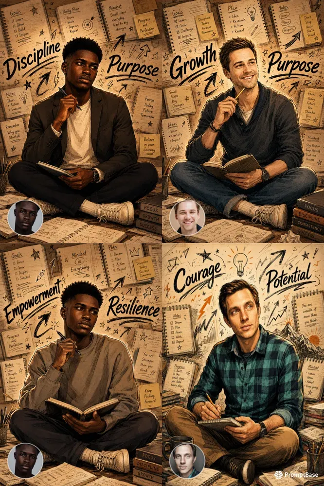 Inspirational Comic Portraits