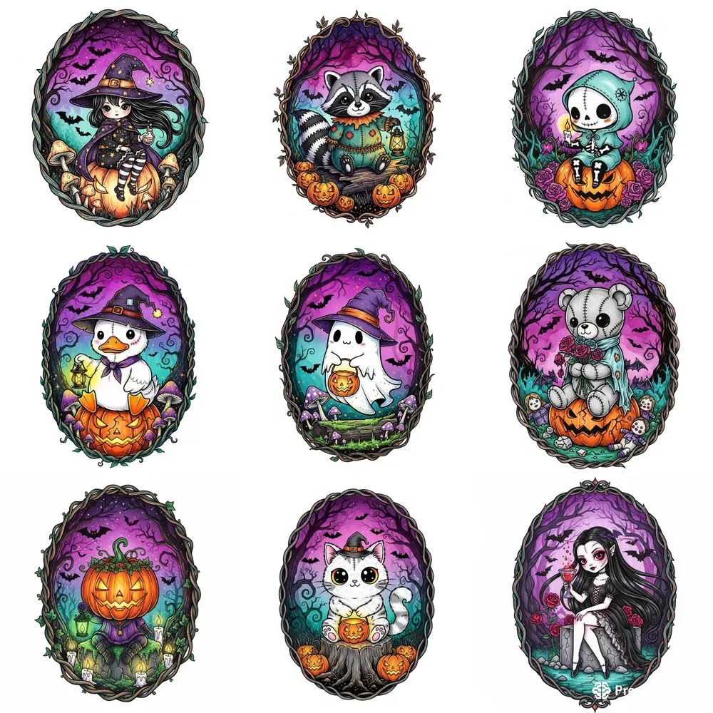 Creepy Cute Halloween Tshirt Designs