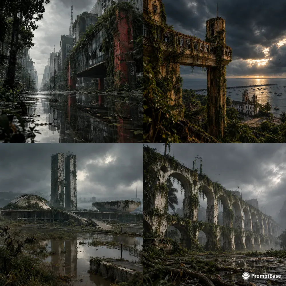 Postapocalyptic Brazil So Paulo Masps