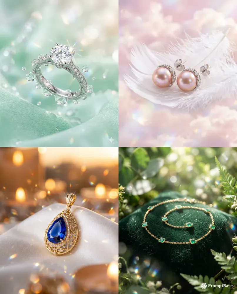 Ethereal Essence Luxury Jewelry