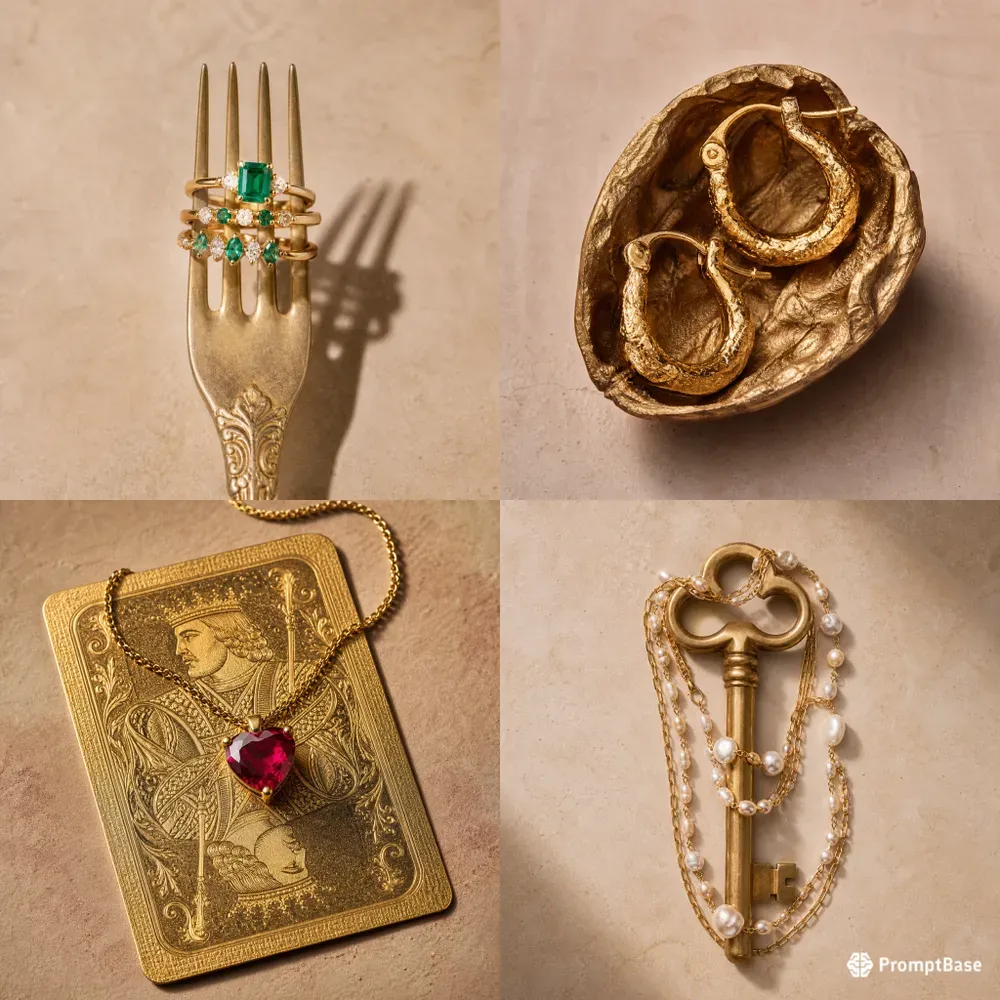 Jewellery On Unexpected Objects