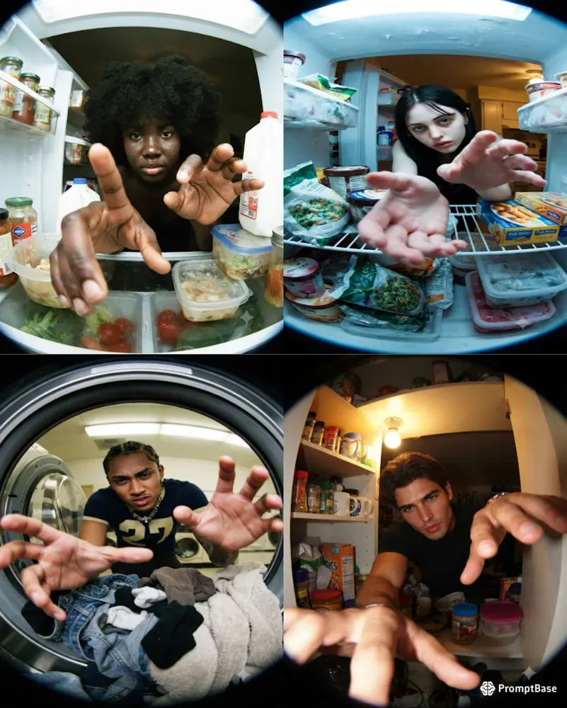 Pov Fridge Camera Portraits
