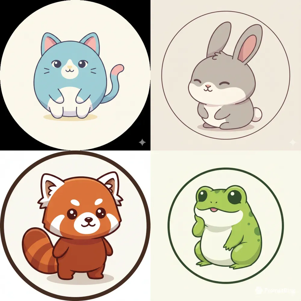 Kawaii Animal Character Forges