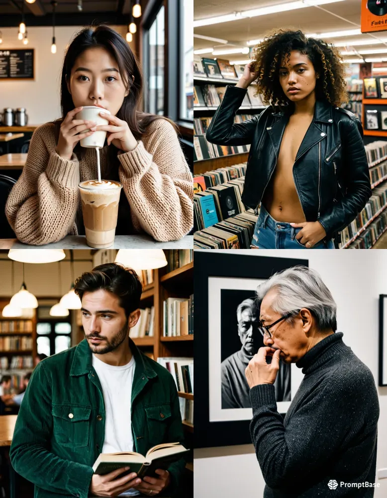 Ultra Realistic Premium Lifestyle Cafes