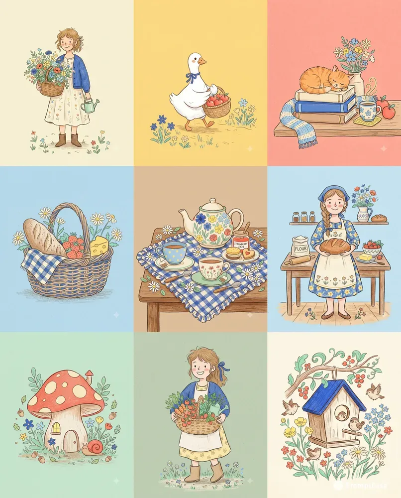 Cottagecore Friendly Country Sides