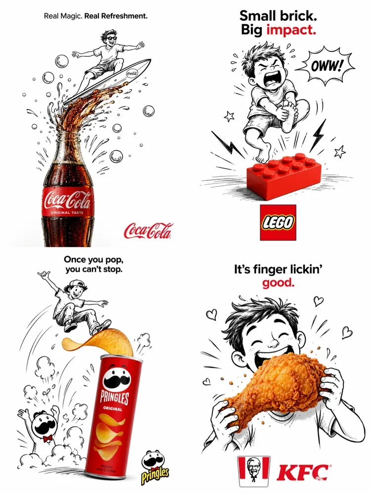 Doodle Product Ads