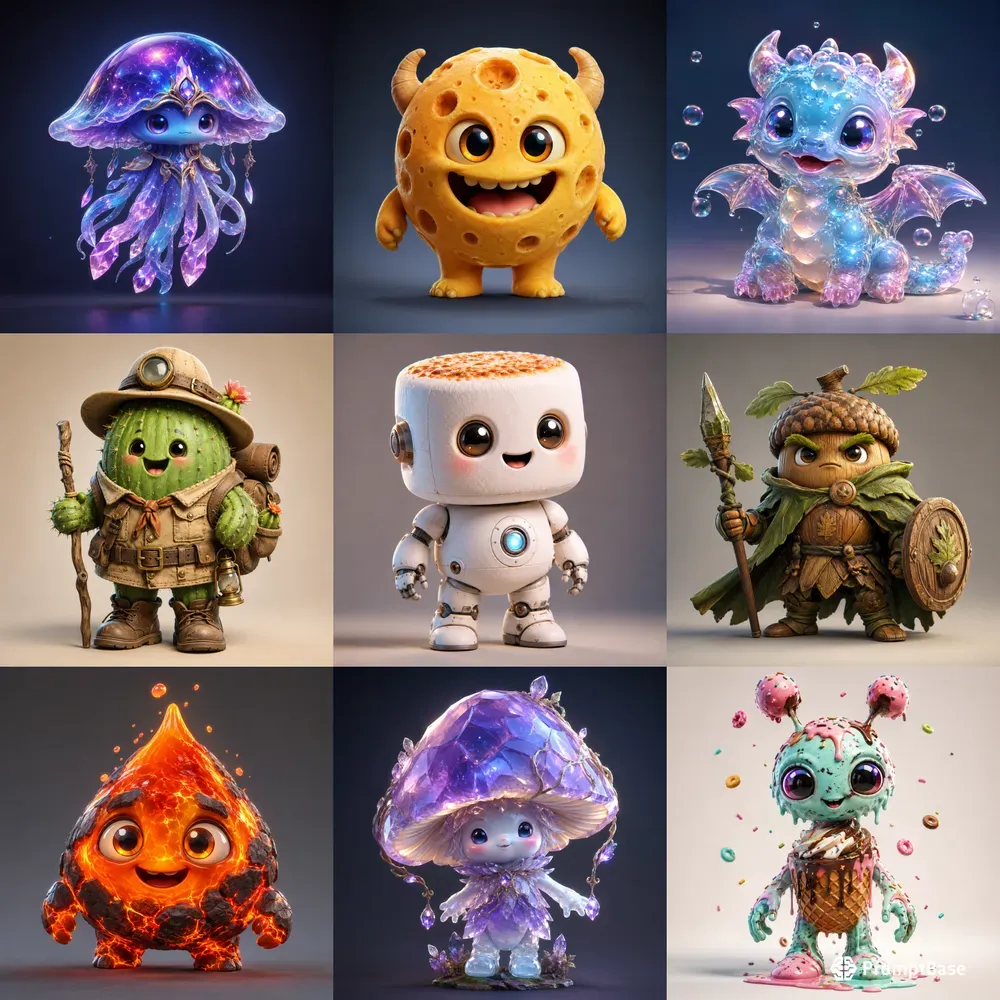 Cute Stylized Creature Packs