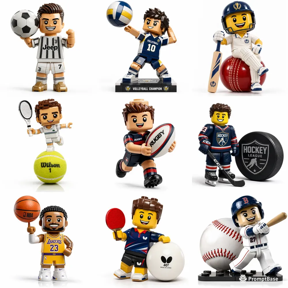 Sports Brick Heroes Collections