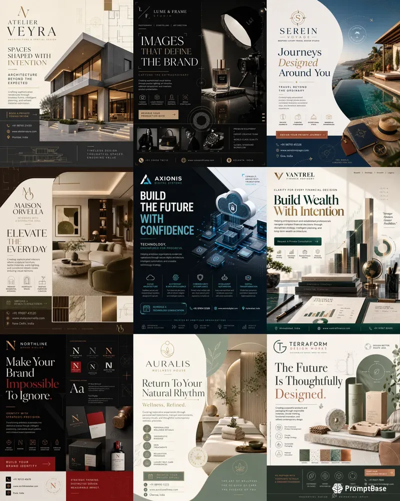 Premium Agency Posters