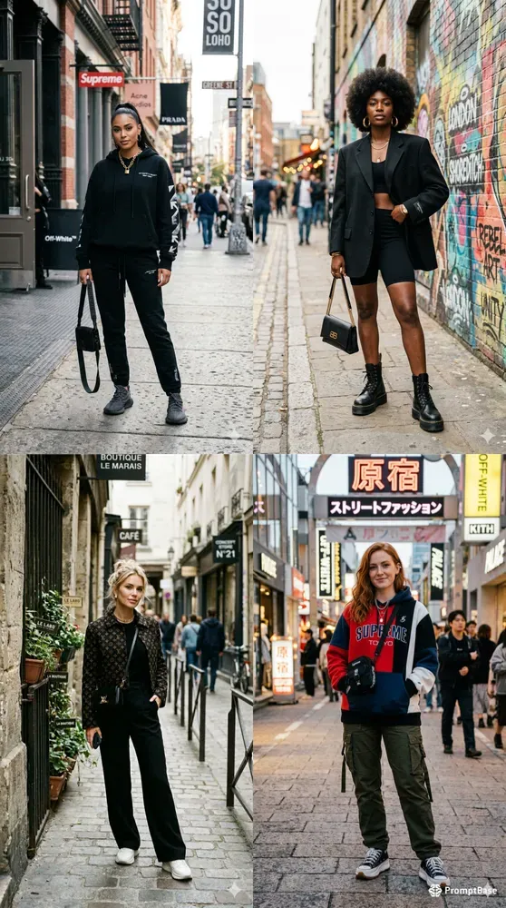 Urban Luxury Streetwear Lifestyle Art