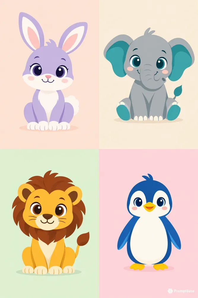 Minimalist Animal Vector Art For Brands