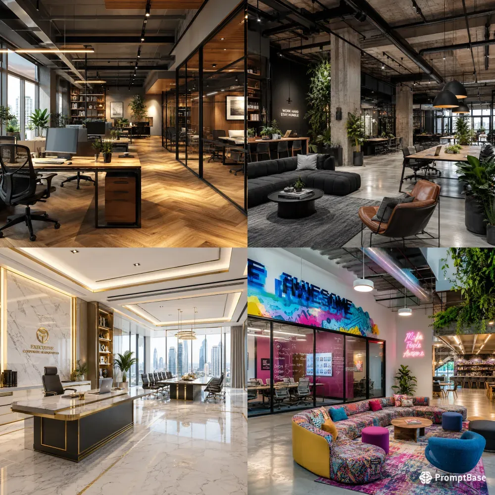 Modern Office Interior Generator