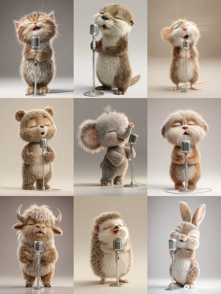 Adorable Singing Animals