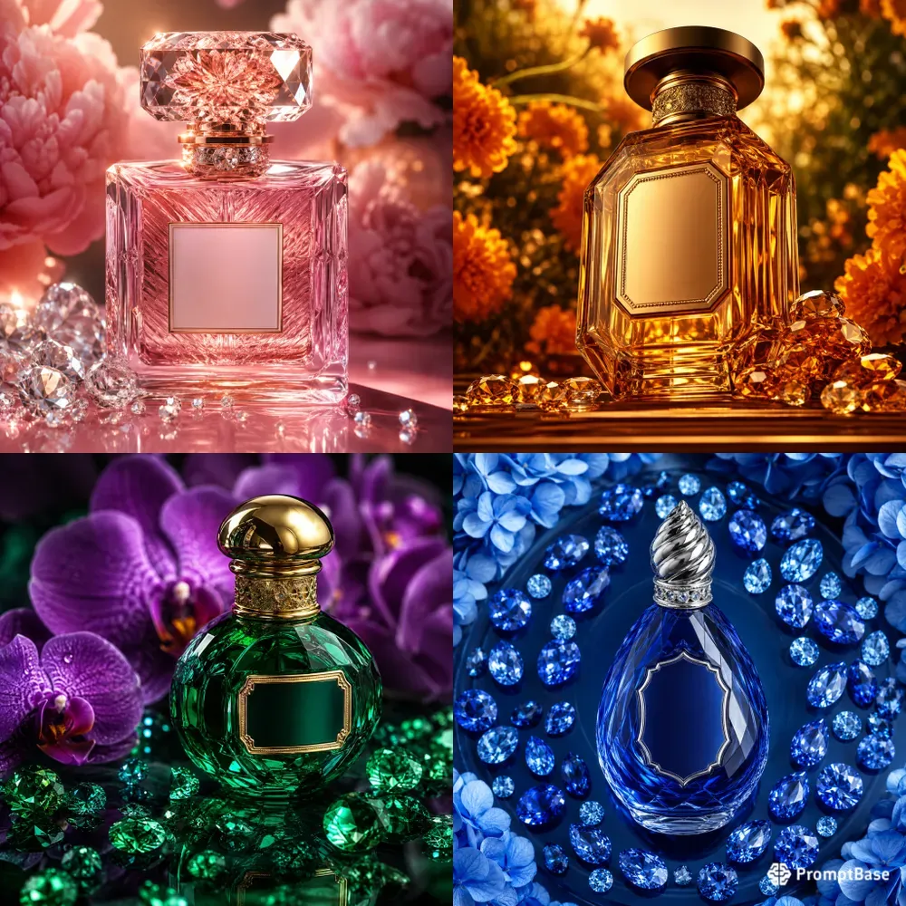 The Bottles Wrapped In Gems