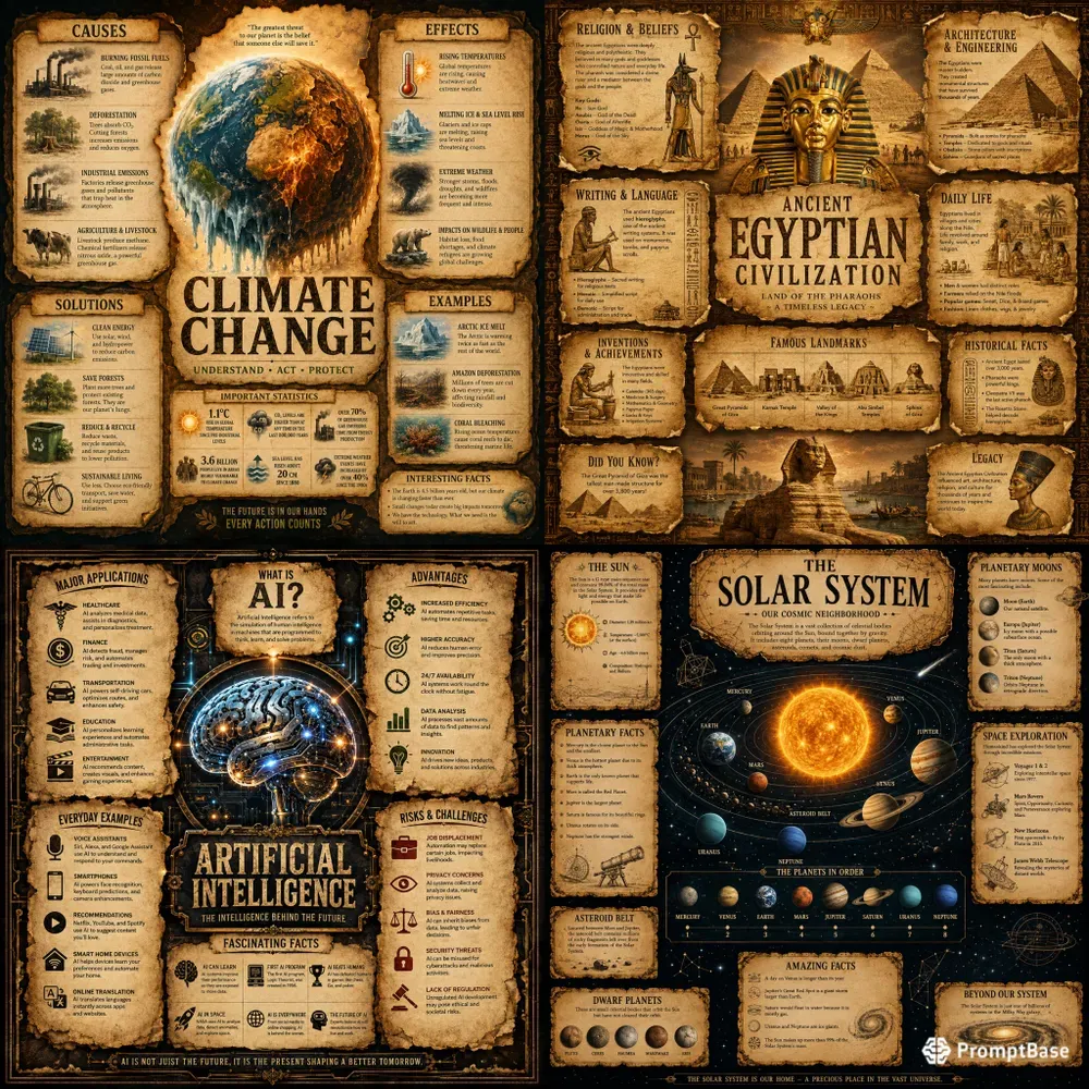 Cinematic Parchment Educationals