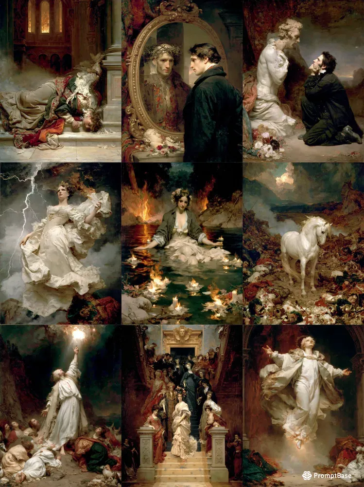 Baroque Dream Oil Painting Masterpieces