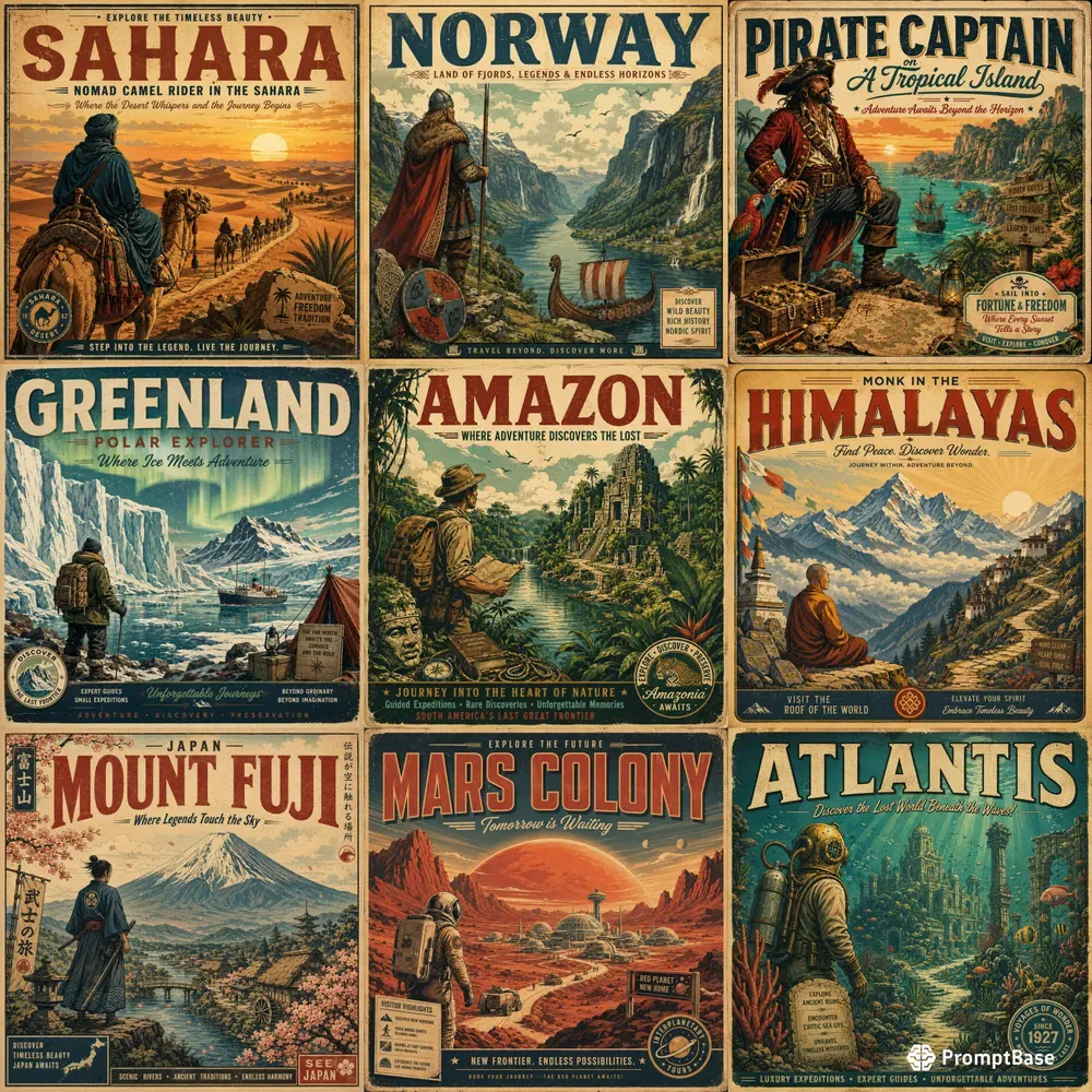 Vintage Travel Posters