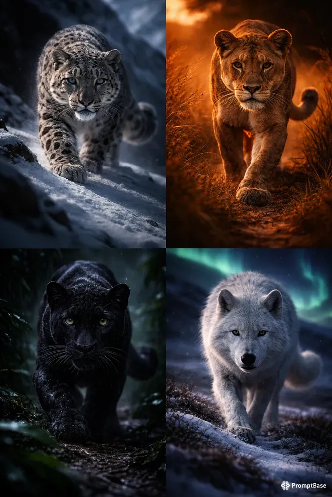 Realistic Cinematic Wildlife Generator
